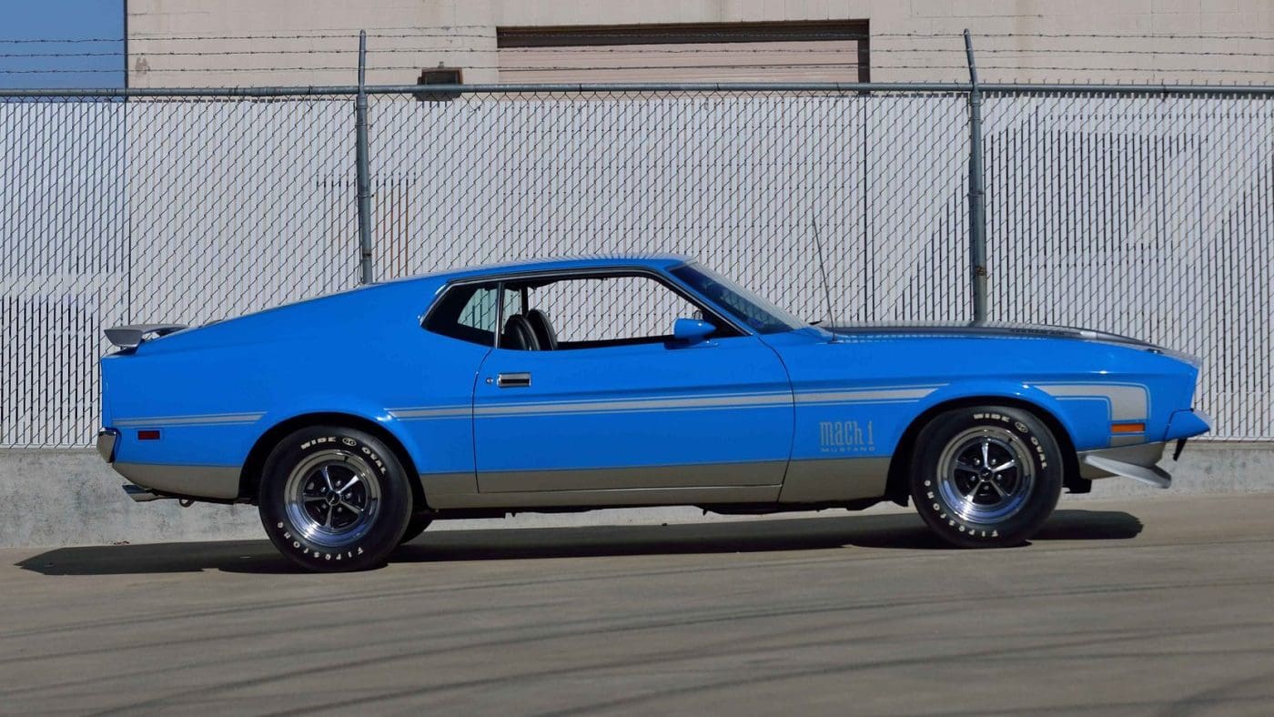 Grabber Blue 1971 Ford Mustang