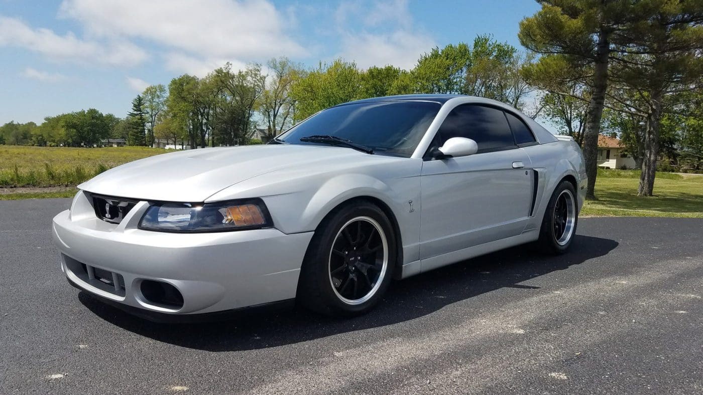 Silver 2003 Ford Mustang