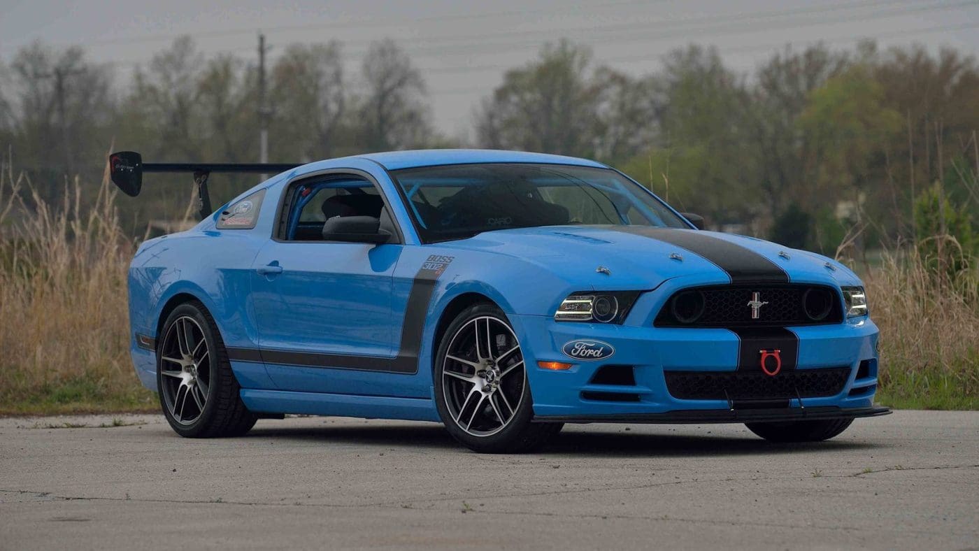 Grabber Blue 2014 Ford Mustang