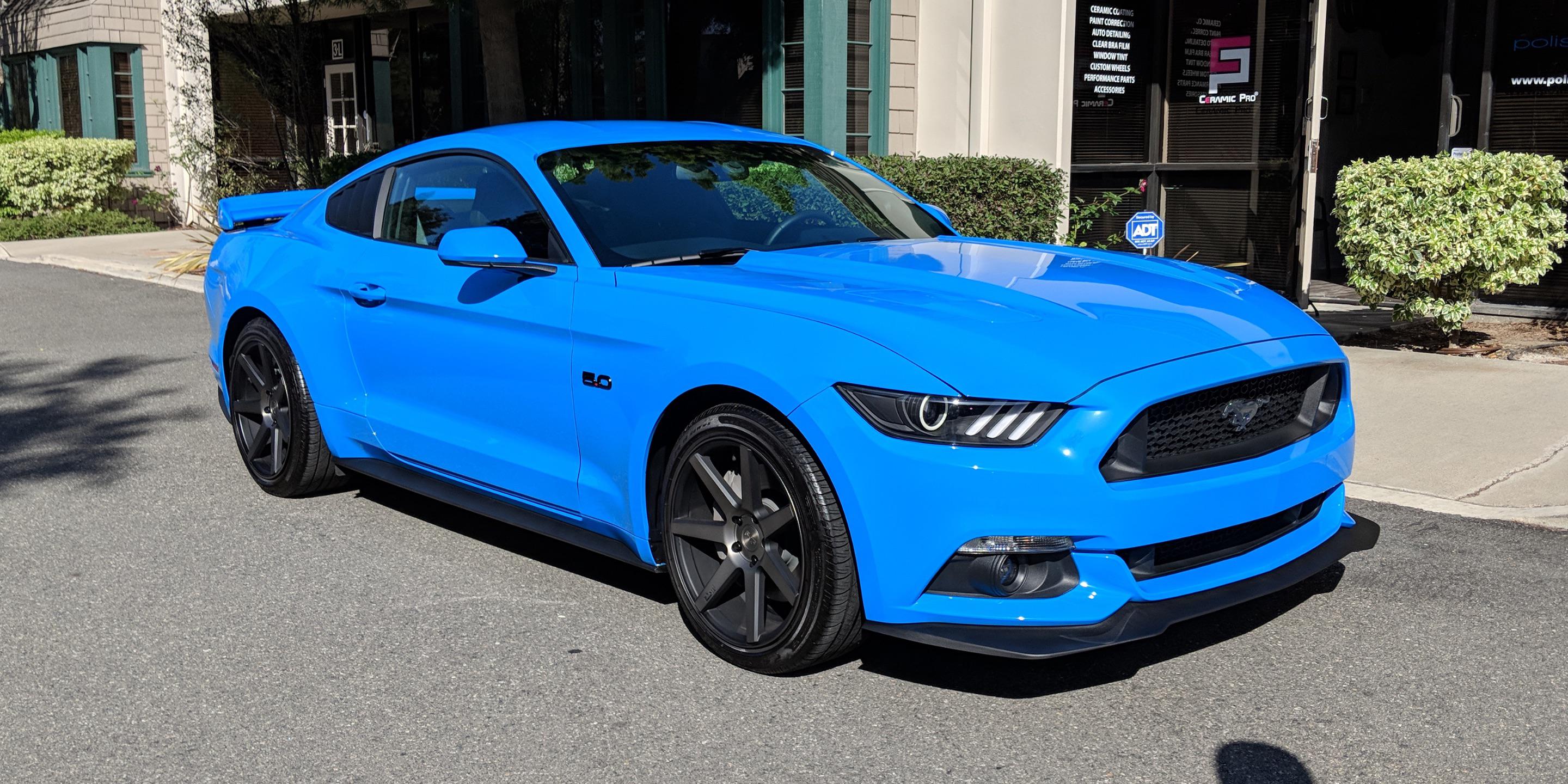Grabber Blue 2017 Ford Mustang