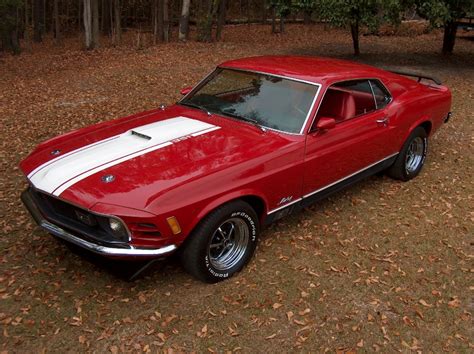 Candy Apple Red 1970 Ford Mustang
