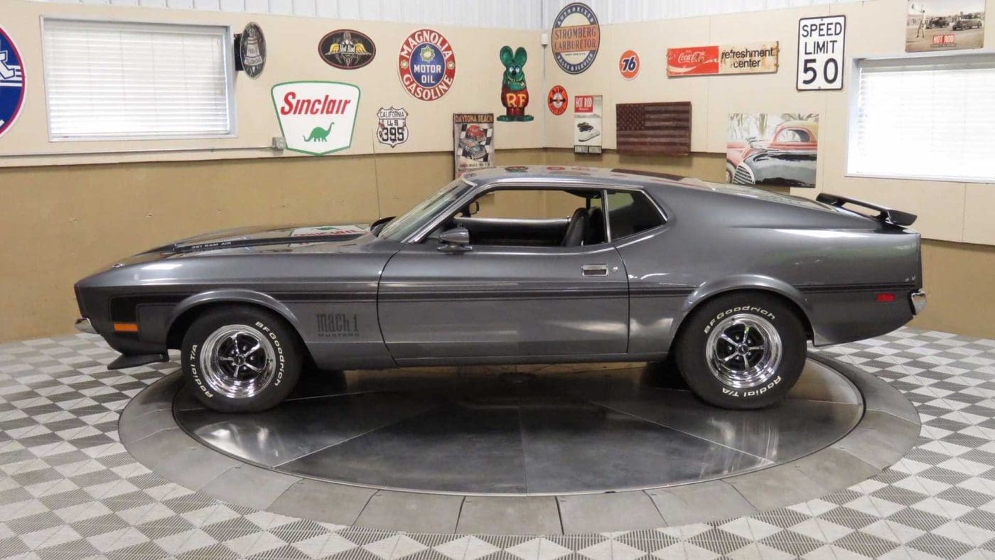 Medium Brown 1971 Ford Mustang