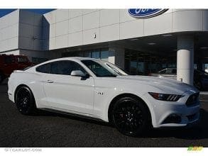 Oxford White 2016 Ford Mustang