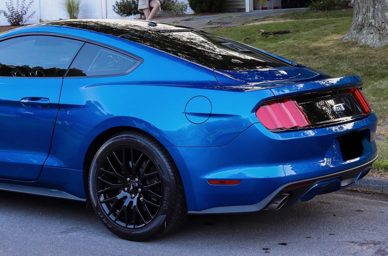 Lightning Blue 2017 Ford Mustang