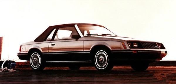 Medium Pewter 1981 Ford Mustang