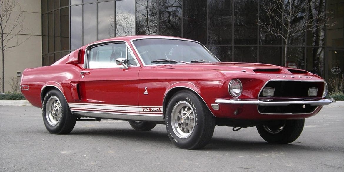 Candy Apple Red 1968 Shelby GT350