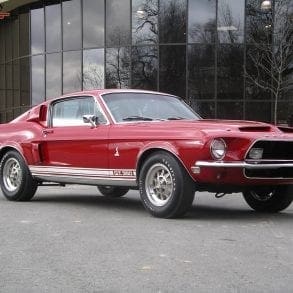 Candy Apple Red 1968 Shelby GT350