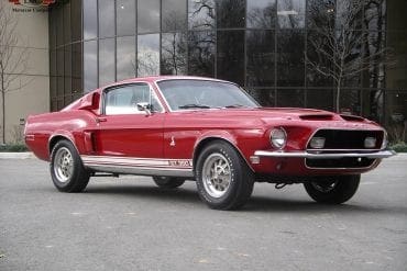 Candy Apple Red 1968 Shelby GT350