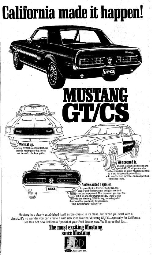 1968 California Special (GT/CS)