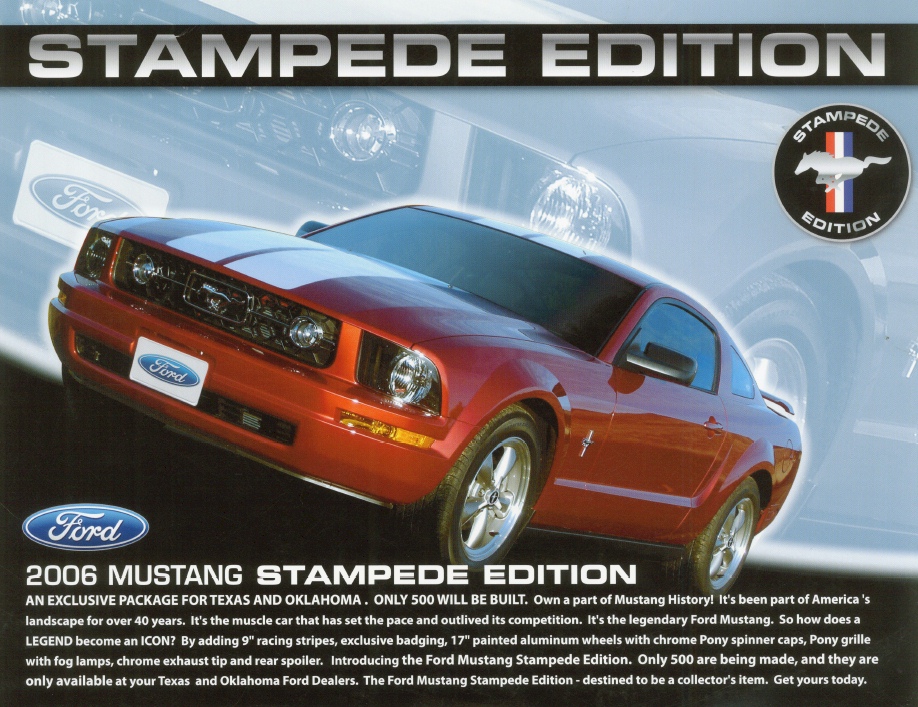 2006 Ford Mustang Stampede Edition