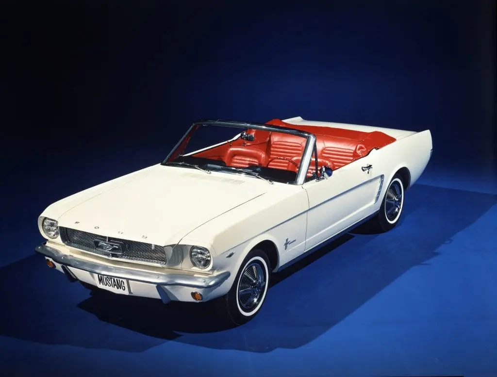1964 1/2 Ford Mustang Convertible.