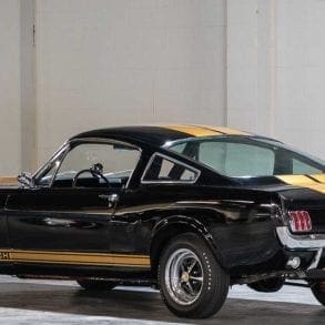 Black and Gold 1966 Shelby GT350H