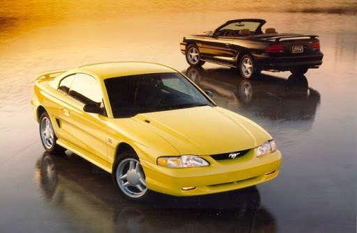The 1994 Ford Mustang Coupe and Convertible