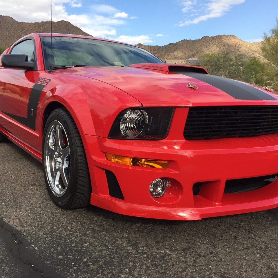 roush mustang build