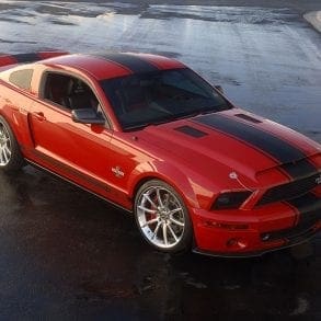 Torch Red 2009 GT500 Super Snake