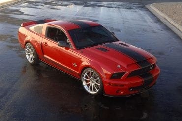 Torch Red 2009 GT500 Super Snake