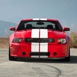 Red 2012 Shelby GTS
