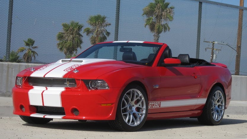 Red 2013 Shelby GT350