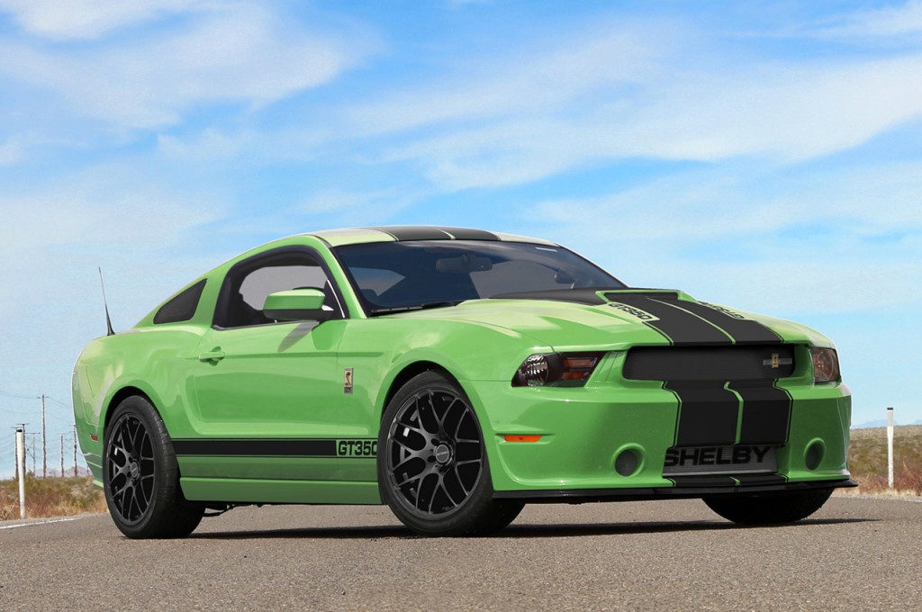 2013 GT350 in Grabber Green