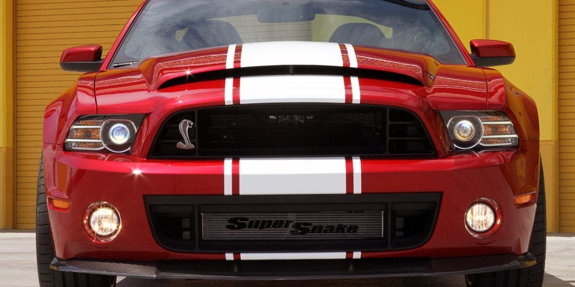 2013 Red Shelby GT500 Super Snake