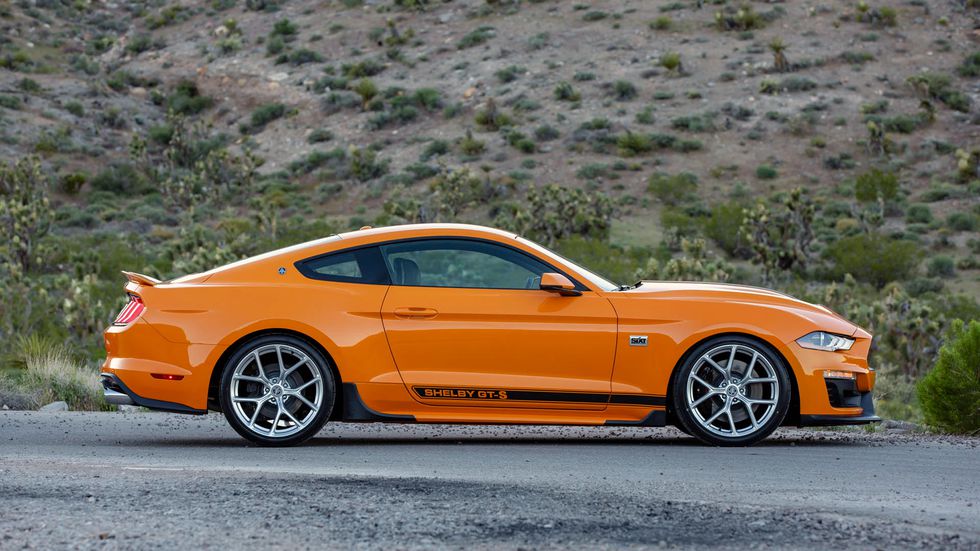Orange 2019 Shelby GT-S