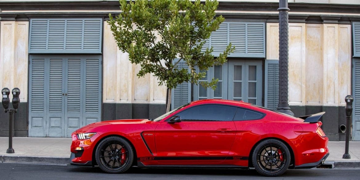 Red 2020 GT350SE