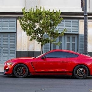 Red 2020 GT350SE
