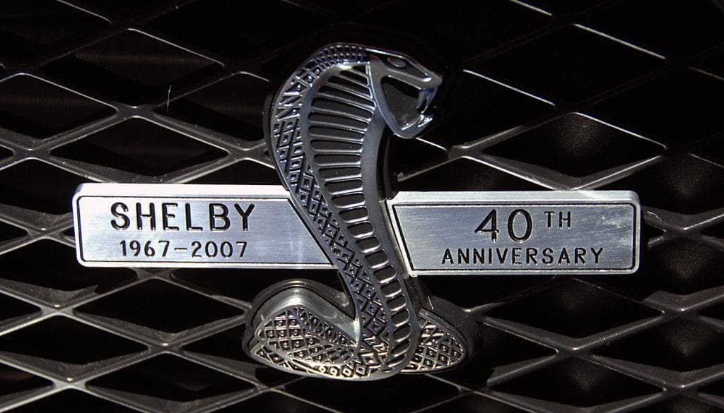 40th Anniversary GT500 emblem