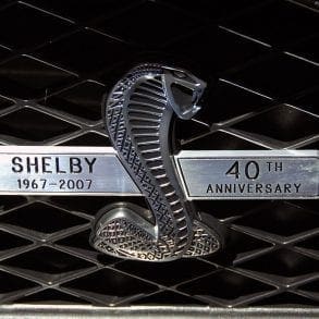 40th Anniversary GT500 emblem