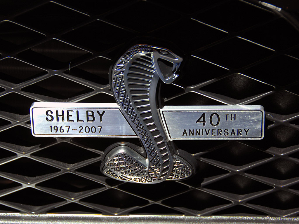 40th Anniversary GT500 emblem