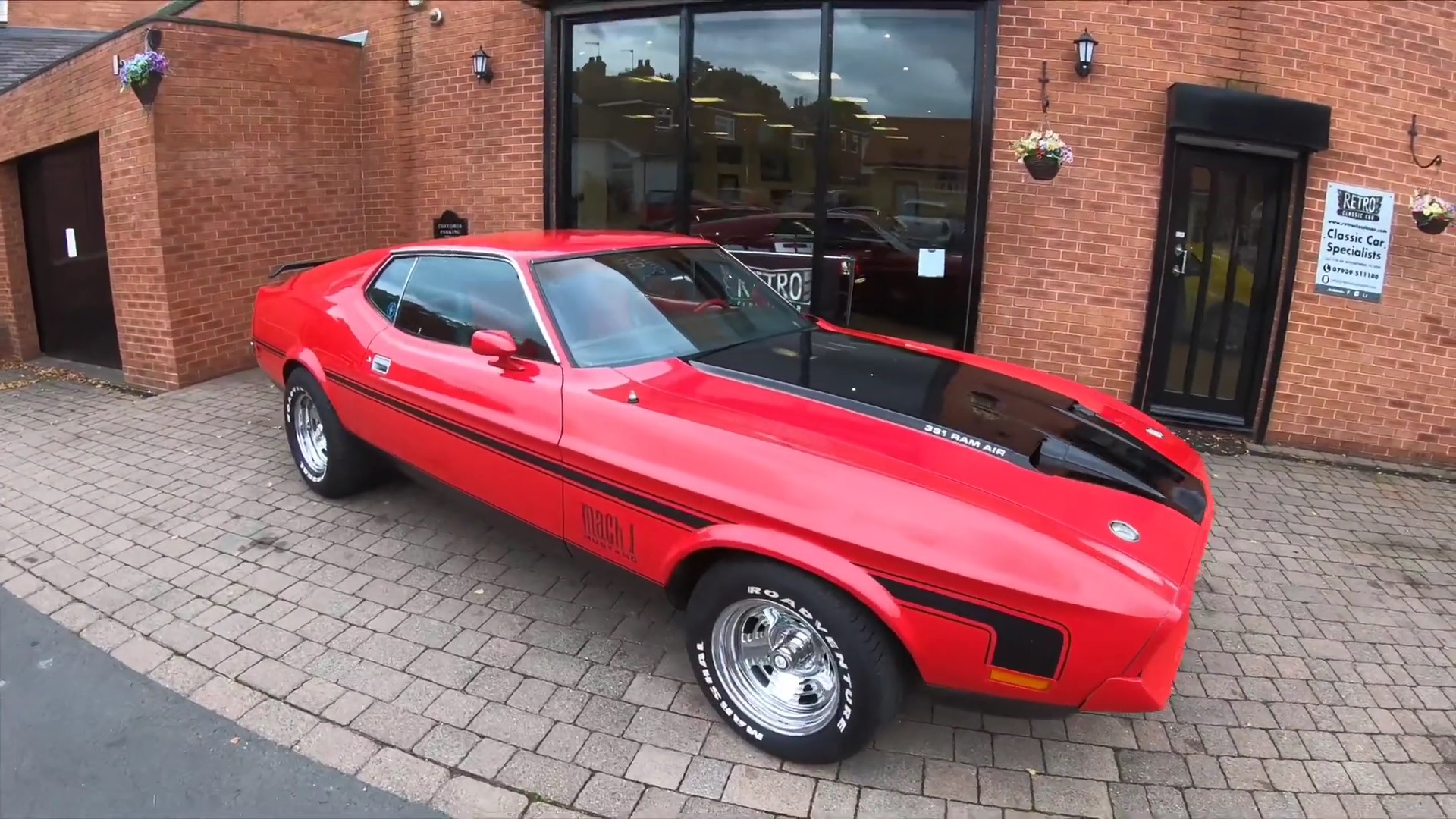 Video: 1971 Ford Mustang Mach 1 351 POV Test Drive