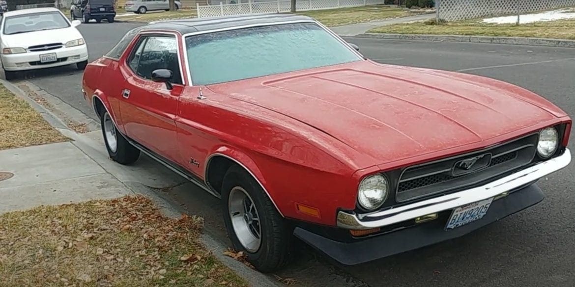 Video: 1972 Ford Mustang Grande Quick Tour + Engine Start