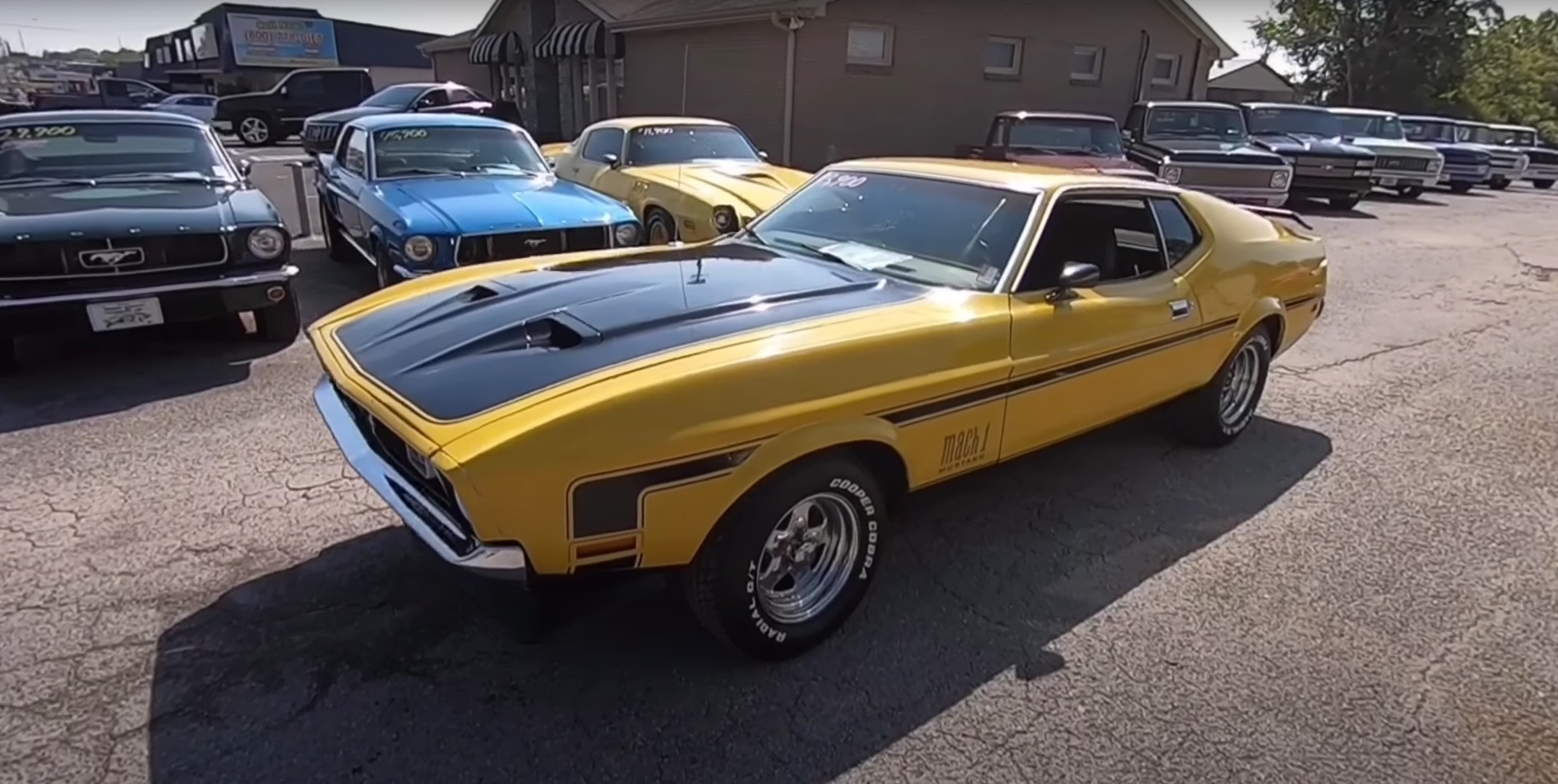 Video: 1972 Ford Mustang Mach 1 Fastback Test Drive