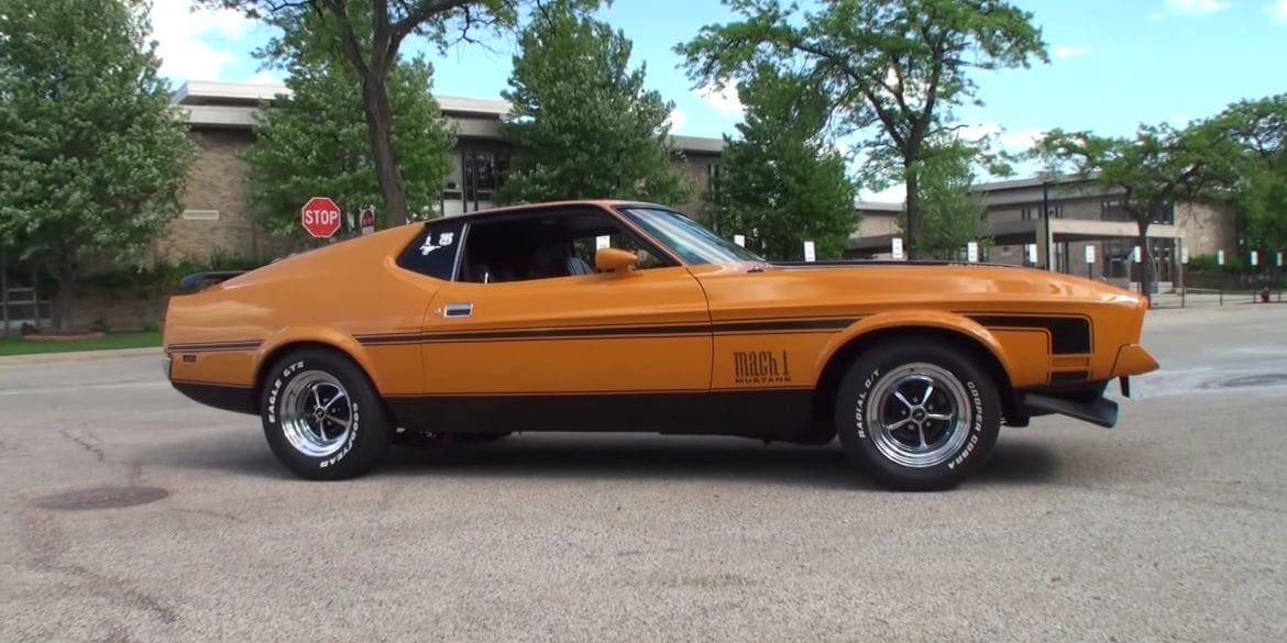 Video: 1972 Ford Mustang Mach 1 351 Engine Sound