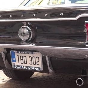 Incredible 1968 Ford Mustang V8 Engine Sound