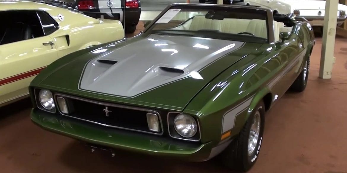 Video: Rare 1973 Ford Mustang Convertible Quick Tour