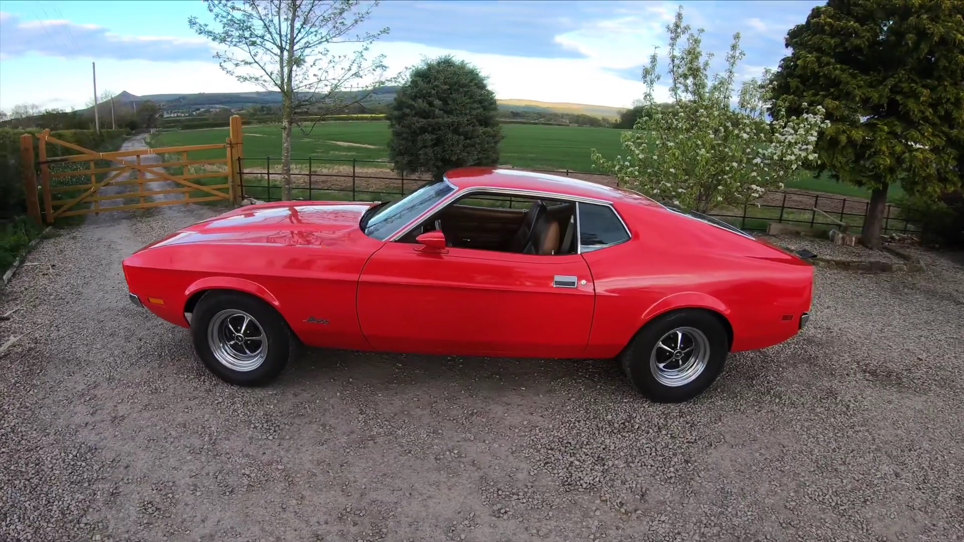 Video: 1973 Ford Mustang Mach 1 351 V8 POV Test Drive