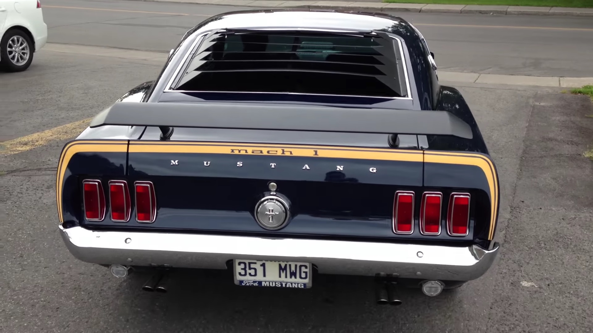 Incredible 1969 Ford Mustang Mach 1 Exhaust Sound