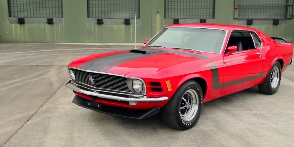 Video: 1970 Ford Mustang Boss 302 Muscle Car