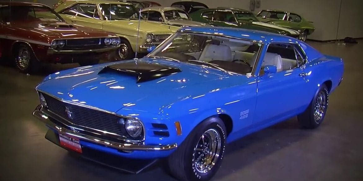 Video: 1970 Ford Mustang Boss 429 Muscle Car
