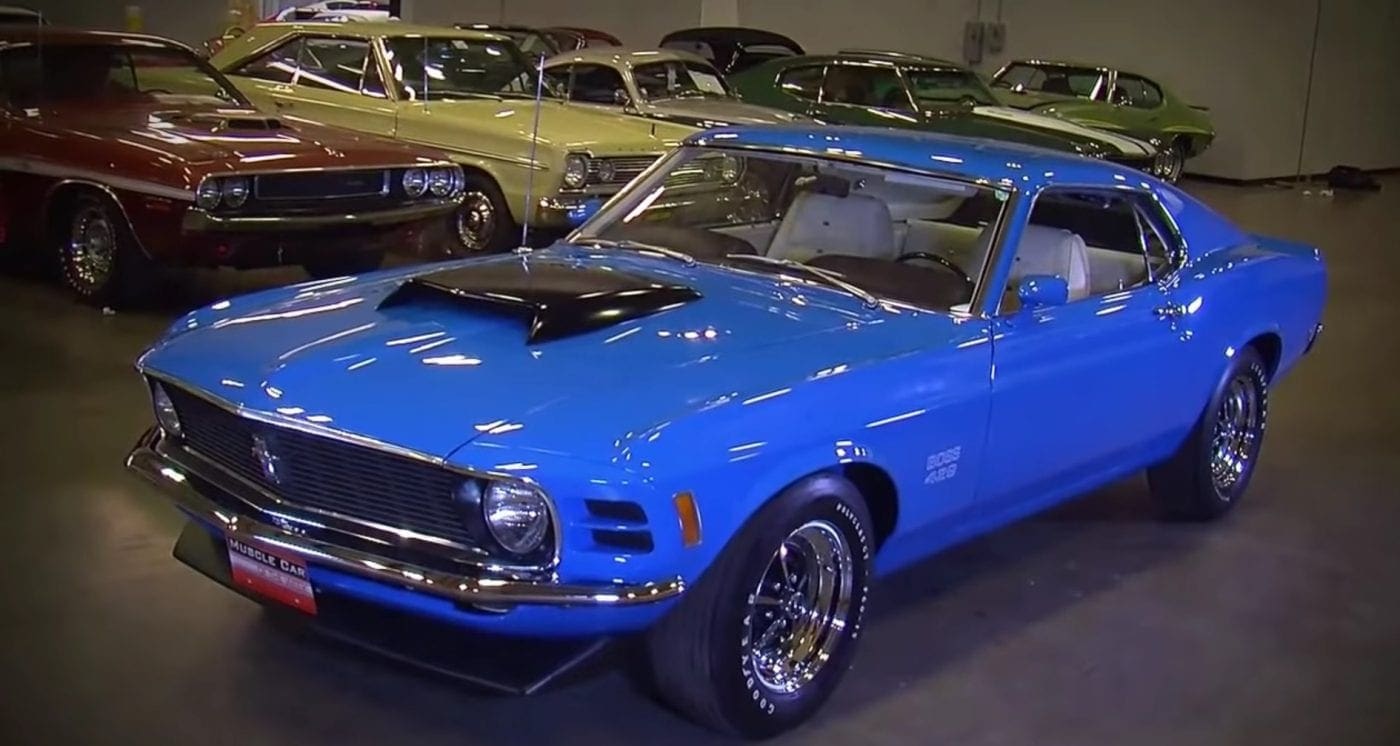 Video: 1970 Ford Mustang Boss 429 Muscle Car - Mustang Specs