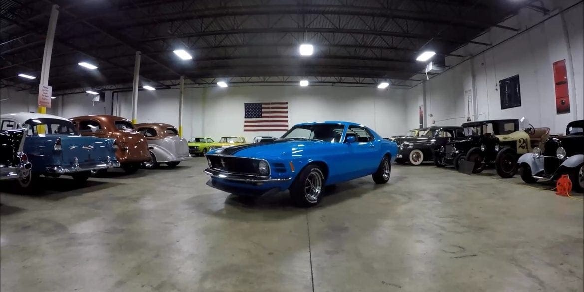 Video: Blue1970 Ford Mustang Grabber Quick Tour