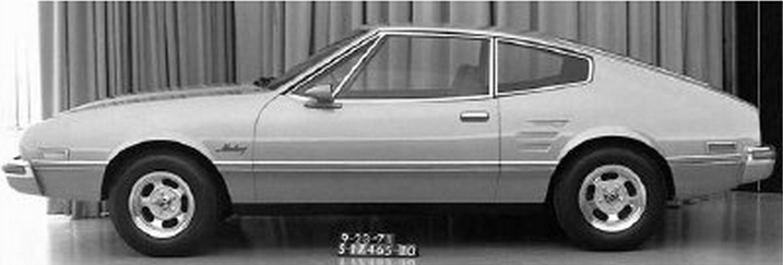 Al Mueller's Lincoln-Mercury Studio's winning design for a fastback coupe.