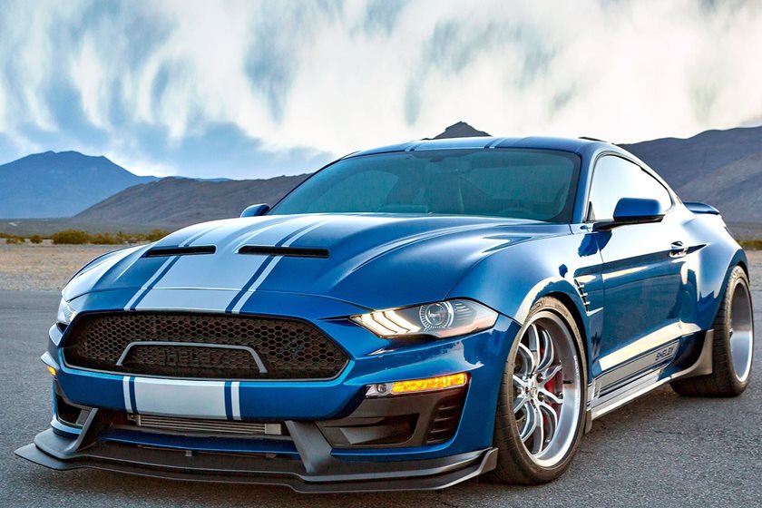 Blue 2018 Shelby Super Snake