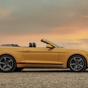 2022 Cyber Orange Ford Mustang