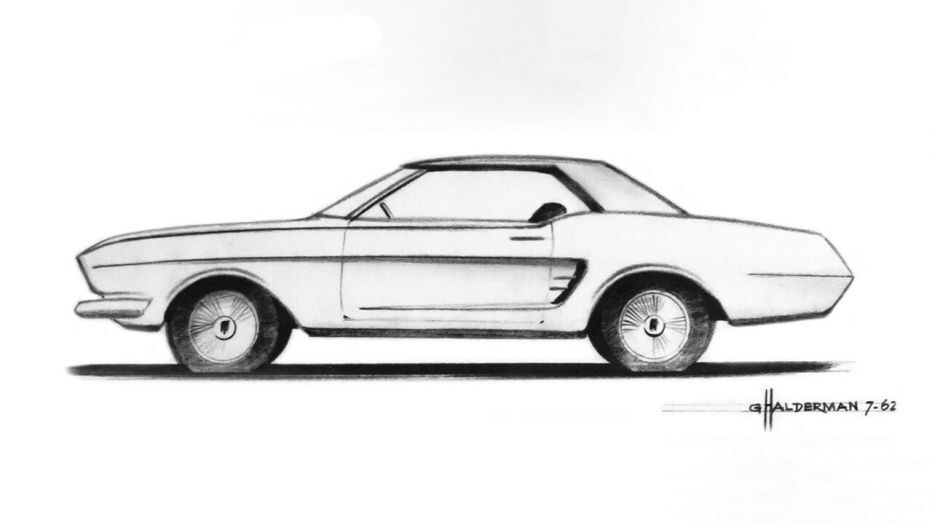 Gale-Halderman-Mustang-Sketch