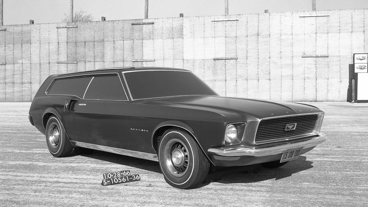 Ford Mustangs That Never Were: 1966 Mustang station wagon