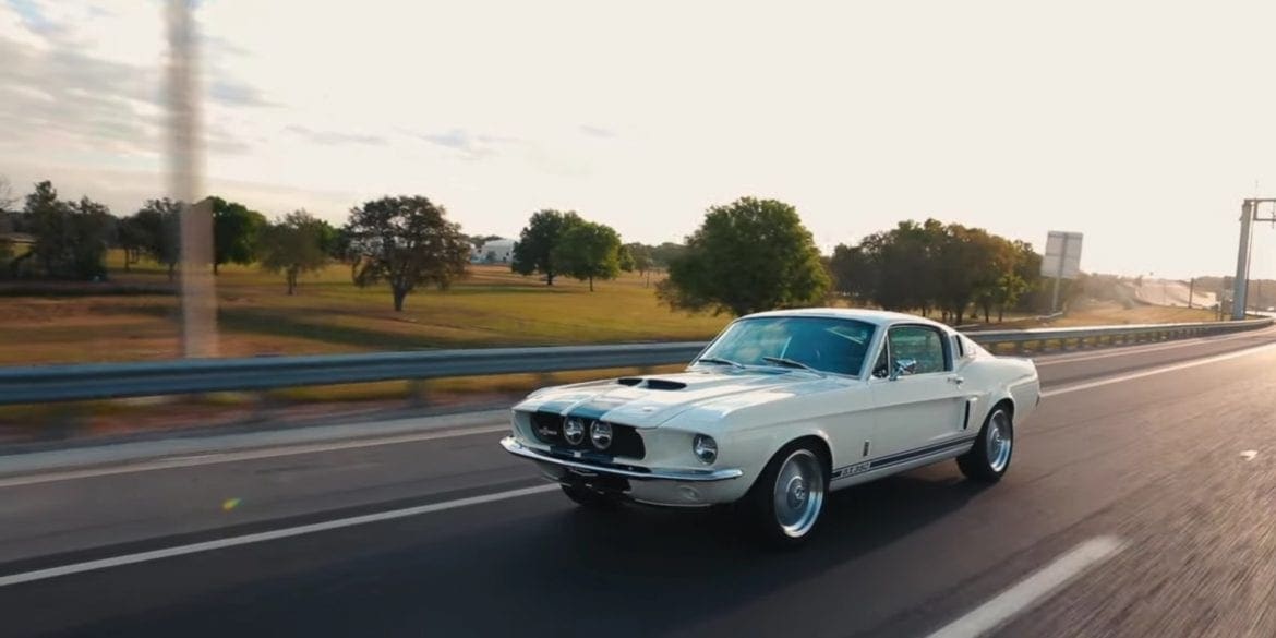 Re-engineered 1967 Shelby GT350 in Wimbledon White