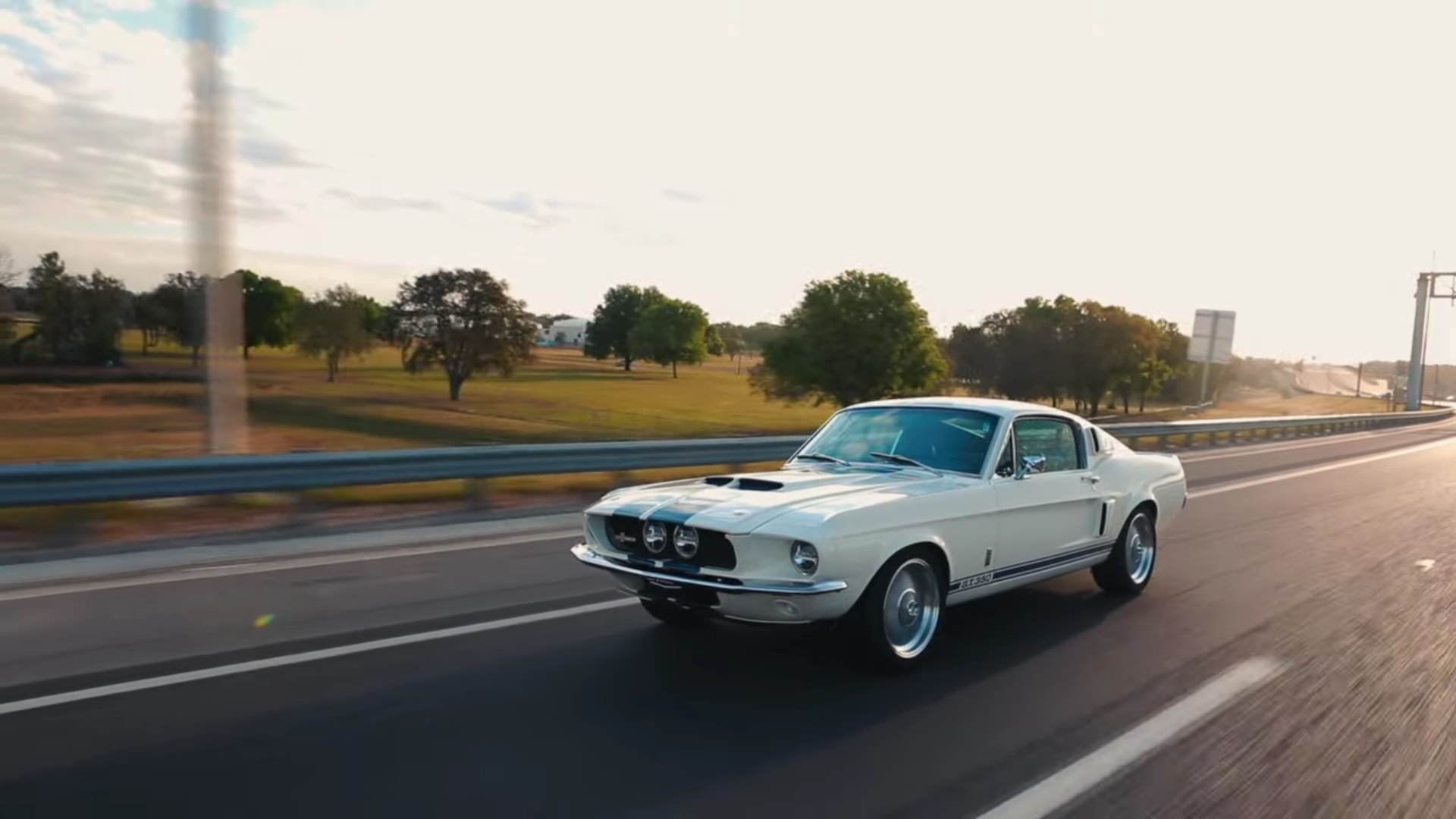 Re-engineered 1967 Shelby GT350 in Wimbledon White