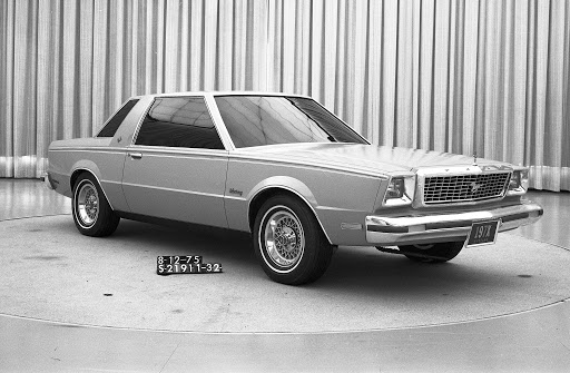 Even in 1975, Telnack's vision for the next-generation Mustang is revealed in this early prototype. With a year, this second prototype, first unveiled in July, 1976, shows an almost fully realized Fox-body Mustang in its final configuration.